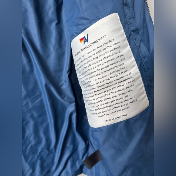 Aviator Nation Unisex Traveler Lightweight Jacket Sea Red Small - Picture 10 of 16